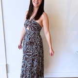 Lanie Zinn Floral Maxi Dress