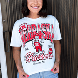 Nebraska Maddux Multimedia Oversized Band Tee