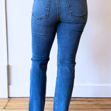 Kelly High Rise Fab Ab Ankle Flare Inset Leg