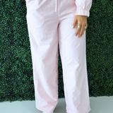 Wide Leg Elastic Waist Pants