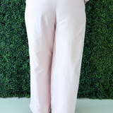 Wide Leg Elastic Waist Pants