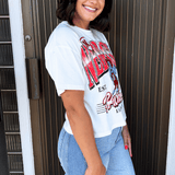 Nebraska Maddux Multimedia Oversized Band Tee