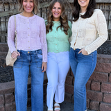 Spring Pointelle Cardigan - The 308 Boutique