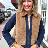 Sherpa Denim Jacket