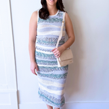 Multistripe Sweater Skirt - The 308 Boutique