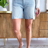 Jenny High Rise Short Basic Raw Hem - The 308 Boutique