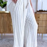 Pull-on Wide Leg Crop Trouser 26' ins