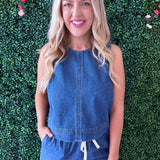 Sun Seeker Denim Tank
