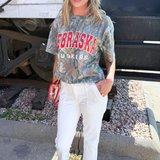 Nebraska Huskers Camo Tee