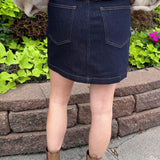 The Socialite Denim Mini Skirt
