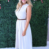 Midi Linen Dress