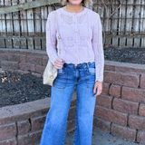 Spring Pointelle Cardigan - The 308 Boutique