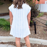 Shellbound Striped Dress