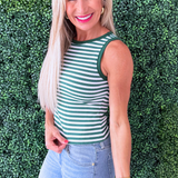 Round Neck Sleeveless Tank