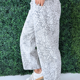Leopard Barrel Denim