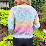 Ombre Yarn Cardigan