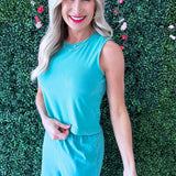 Sloane Jersey Muscle Tank