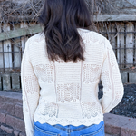 Spring Pointelle Cardigan - The 308 Boutique