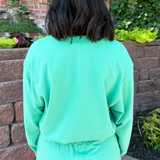 Cross Stitch Pullover Sweatshirt