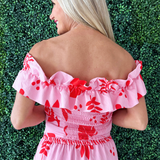 Floral Printed Ruffle Top