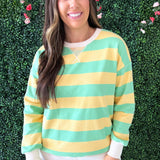 Stripe French Terry Shirt