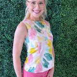 Watercolor Sleeveless Top