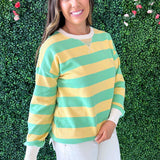 Stripe French Terry Shirt