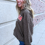 Nebraska Cornhuskers Leopard Hoodie