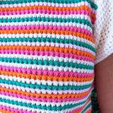 Scallop Detail Knit Top