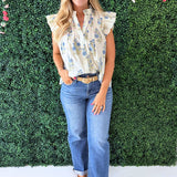Flutter Sleeve Blouse