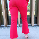 Hannah Cropped Flare w/ Slit Hem 25.5 Ins