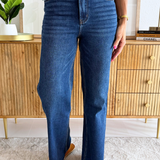 Hi Rise Wide Leg Jeans