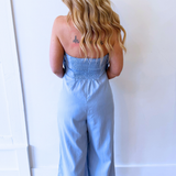 Ruffle Bodice Jumpsuit