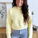 Mockneck Knitted Sweater