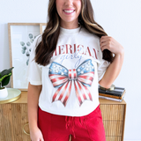 American Girl Graphic Top