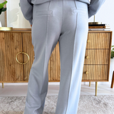 Relaxed Drawstring Straight Leg Pant