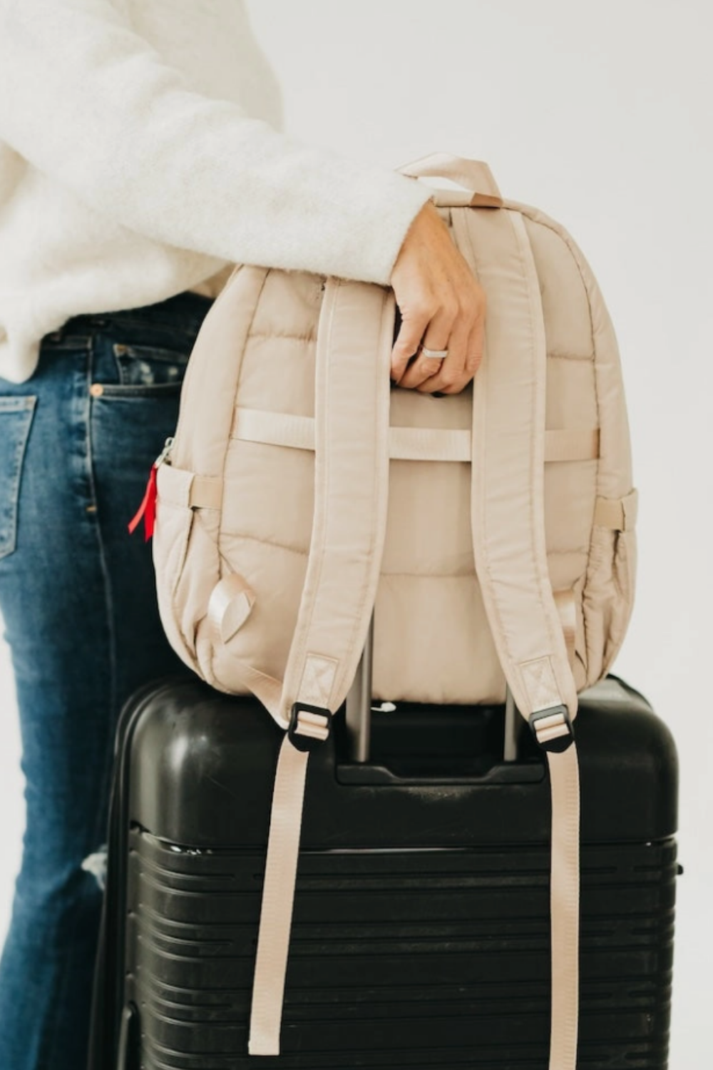 Go-To Organized Puffer Nylon Backpack