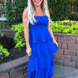 Tiered Midi Dress