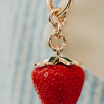 The Big Juicy Strawberry Bag Charm - The 308 Boutique