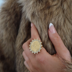 Bling Coin Ring - The 308 Boutique