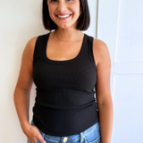 Anastasia Scoop Neck Tank Top