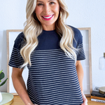Harbor Striped Shirt - The 308 Boutique