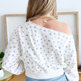 Alina Off Shoulder Sweatshirt
