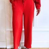Pull on Wide Leg Crop Trouser