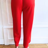 Pull on Wide Leg Crop Trouser