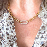 Michaela Diamond Chain Necklace