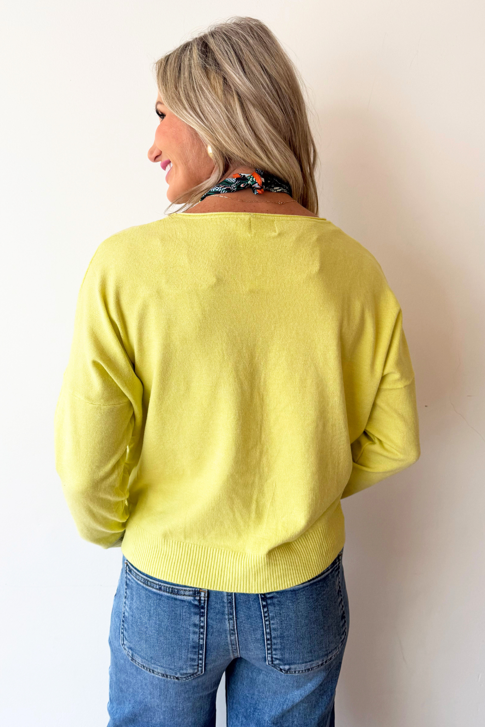 Center Seam Boat Neck Sweater - The 308 Boutique