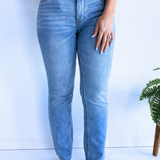Kelsey High Rise Fab Ab Ankle Flare Inset Leg