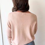 Center Seam Boat Neck Sweater - The 308 Boutique