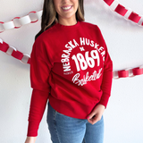 Nebraska Huskers Trademark Basketball Sweatshirt